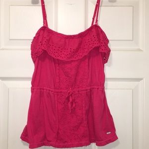 AERO Hot pink tank top with removable straps! 💕